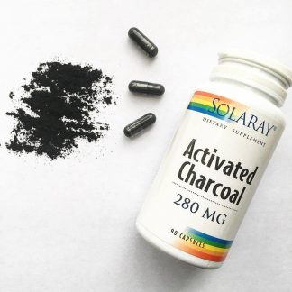 activated-charcoal capsules